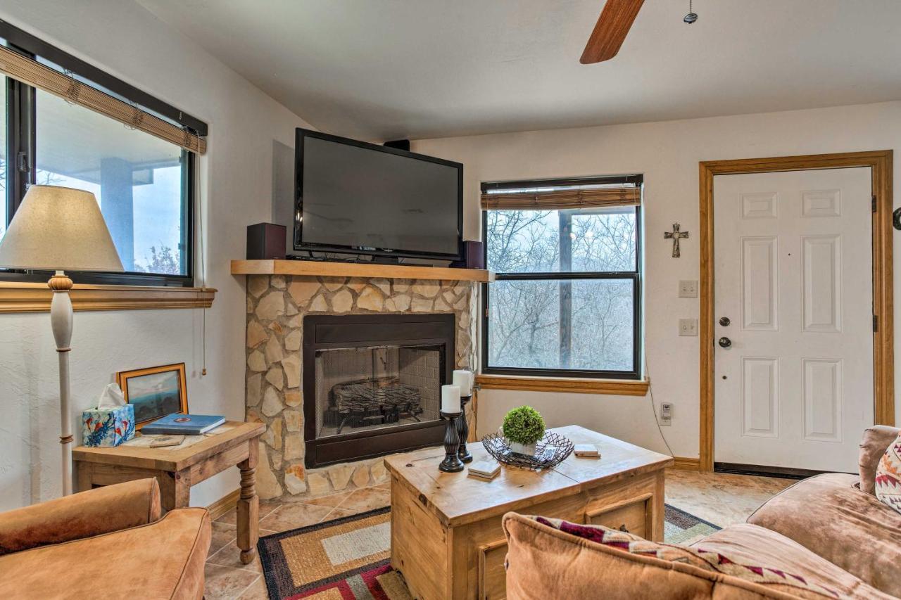 Medicine Park Cabin Rental With Mountain View מראה חיצוני תמונה